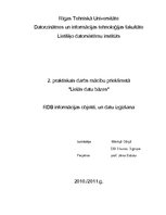 Paraugs 'Lielās datu bāzes. Otrais praktiskais darbs', 1.
