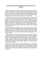 Eseja 'Pārdomas par cilvēka dzīves vērtībām pēc Ibsena lugas "Pērs Gints" izlasīšanas', 1.