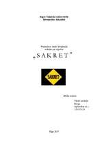 Referāts 'Sauso būvmaisījumu ražošana rūpnīcā "SAKRET"', 1.