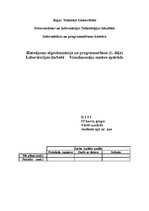 Paraugs 'Viendimensiju masīva apstrāde', 1.