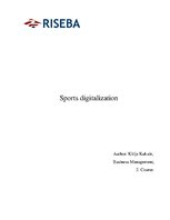 Eseja 'Sports Digitization', 1.