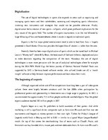 Eseja 'Sports Digitization', 3.