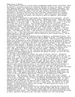 Eseja 'Experiences in Nature, The Love Song of J. Alfred Prufrock, and Ode by Wordswort', 1.