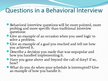 Prezentācija 'The Behavioral Interview', 5.