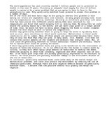 Eseja 'Gentically Modified Foods, Good or Bad?', 1.