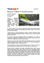 Referāts 'A/s "Air Baltic Corporation" tēls Latvijas nacionālajā presē', 20.