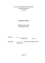 Referāts 'Pakalpojumu kvalitāte', 1.