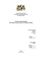 Referāts 'Būvdarbu tehnoloģija', 1.