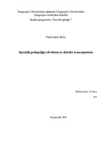 Referāts 'Speciālā pedagoģija cilvēkiem ar dzirdes traucējumiem', 1.