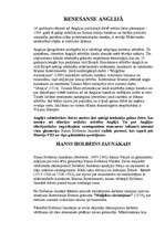 Referāts 'Renesanse Anglijā', 1.