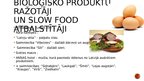 Prezentācija 'Kustības "Slow Food" attīstība Latvijā', 10.