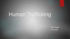 Prezentācija 'Human Trafficking', 1.