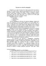 Eseja 'Starppersonu attiecību pedagoģija', 1.