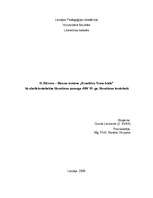 Referāts 'H. Bīčeres–Stovas romāns "Krusttēva Toma būda" kā abolicionistiskās literatūras ', 1.