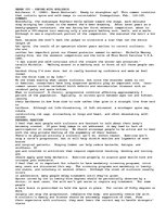 Eseja 'Coping with Scoliosis', 1.