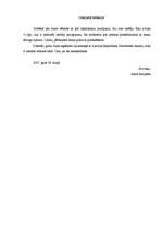 Paraugs 'Sūdzības vēstule', 1.