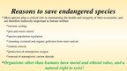 Prezentācija 'Human Causes of Extinction and Endangerment', 6.