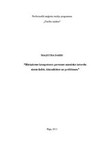 Diplomdarbs 'Bāriņtiesas kompetence personas mantisko interešu aizsardzībā. Aktualitātes un p', 1.