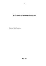 Diplomdarbs 'Īpašuma iegūšana ar pieaugumu', 1.