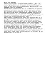 Eseja 'Decline of the Roman Empire', 1.