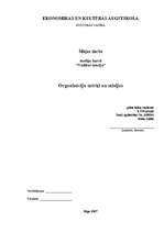 Konspekts 'Organizāciju mērķi un misijas', 1.