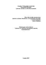 Eseja 'Zīlēšana un nākotnes paredzēšana latviešu tautasdziesmās', 1.
