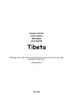 Referāts 'Tibeta', 1.