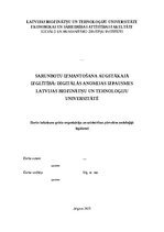 Diplomdarbs 'Sarunbotu izmantošana augstākajā izglītībā: digitālās anomijas izpausmes Latvija', 1.