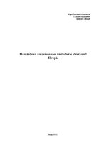 Referāts 'Humānisma un renesansesvēsturiskie aspekti Eiropā', 1.