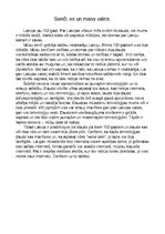 Eseja 'Senči, es un mana valsts', 1.