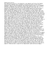 Eseja 'Communication Process', 1.