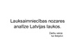 Prezentācija 'Lauksaimniecības nozares analīze Latvijas laukos', 1.