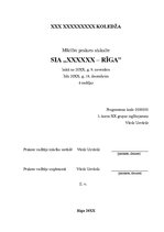 Prakses atskaite 'Grāmatvedības prakses atskaite', 1.
