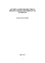 Referāts 'Jauniešu attieksme pret vīrusa hepatīta B riska faktoriem un to novēršanu', 1.
