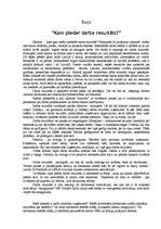 Eseja 'Kam pieder darba rezultāts?', 1.