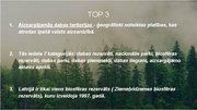 Prezentācija 'Aizsargājamās dabas teritorijas Latvijā', 15.