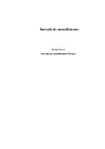 Konspekts 'Inovatīvais menedžments', 1.