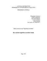 Eseja 'Kā uzlabot izglītības kvalitāti skolā', 1.