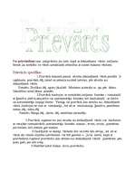 Konspekts 'Prievārds', 1.