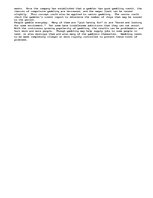 Eseja 'Gambling Ban', 3.