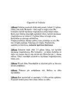 Konspekts 'Cigaretei nē piecās dienās', 1.