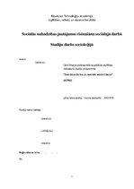 Referāts 'Sociālās nabadzības jautājumu risināšana sociālajā darbā', 1.