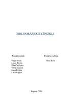 Referāts 'Bibliogrāfiskie līdzekļi', 1.