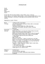 Paraugs 'Stundas plāns', 1.