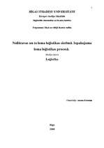 Eseja 'Noliktavas un to loma loģistikas sistēmā. Iepakojuma loma loģistikas procesā', 1.