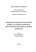 Konspekts 'Lielbritānijas ekonomikas raksturīgākās iezīmes un attīstības perspektīvas. Īrij', 1.
