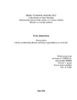 Referāts 'Preču deklarēšana', 1.