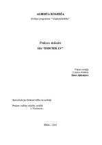 Prakses atskaite 'Prakses atskaite SIA "Indutek LV"', 1.