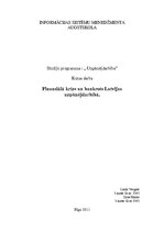 Referāts 'Finansiālā krīze un bankrots Latvijas uzņēmējdarbībā', 1.