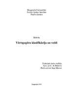 Referāts 'Vērtspapīru klasifikācija un veidi', 1.